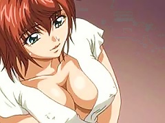 A Sexy Anime Girl With Big Breasts Gets Penetrated On A Couch