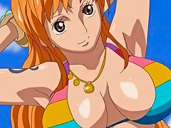 Nami, A Very Attractive Woman, In A Bikini Or One-piece In Free Porn Video